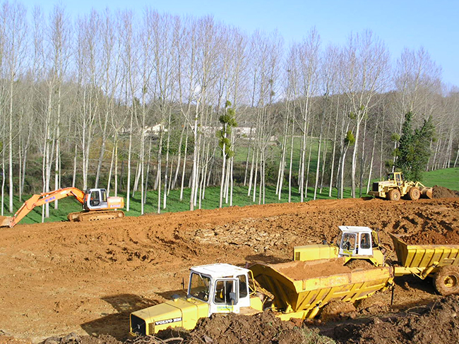 Chantier de terrassement